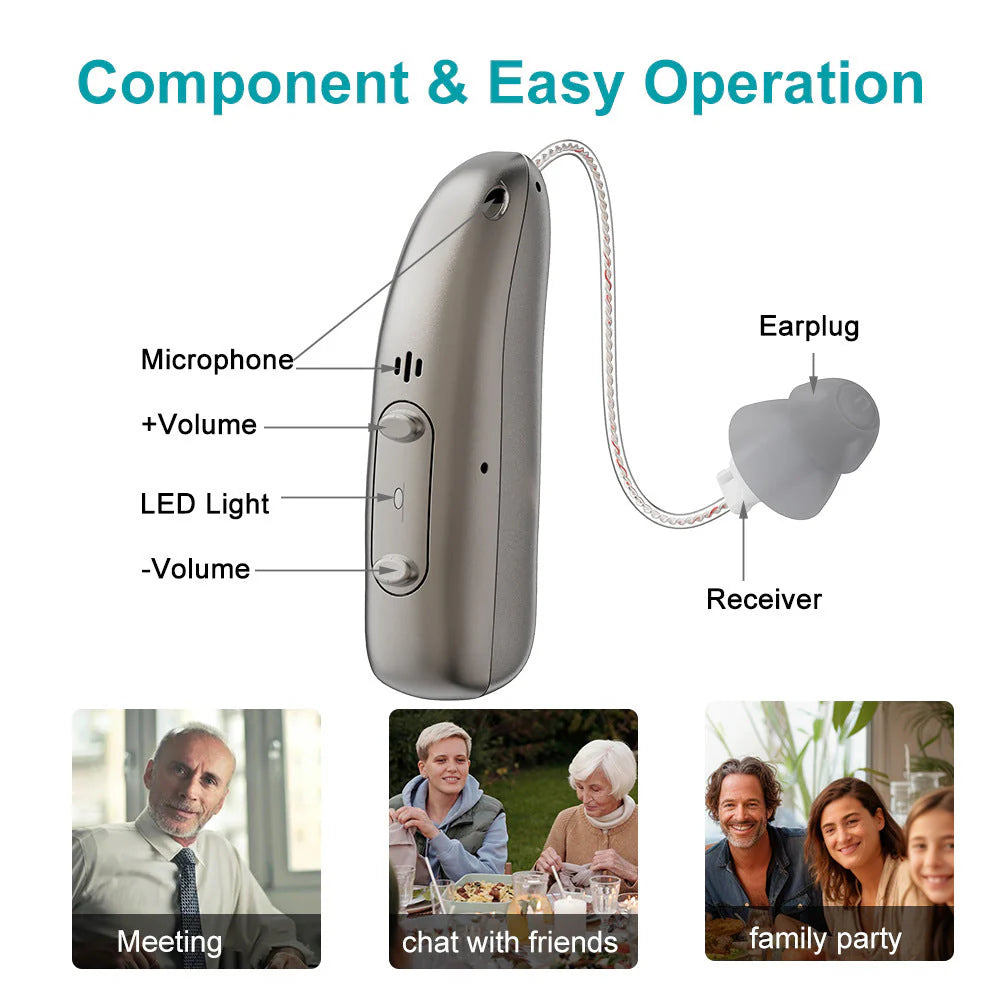 đĽ Last Day! Pryxoâ˘Smart Bluetooth Hearing Aids â Hear Clearly Before Price Goes Up