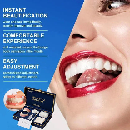 ⏰Yagoo™ Medical Full Denture with Strong Suctiond🦷Obtain American Dental Association (ADA) Certification