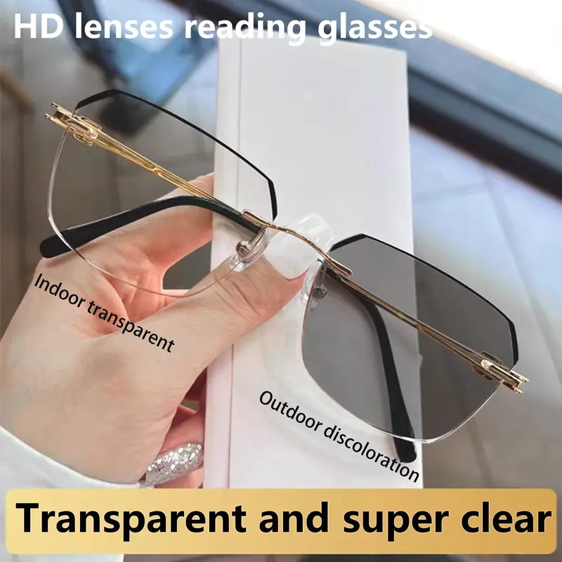 👓 HD Reading Glasses for Men Women, Anti-Blue Light UV Protection, Lightweight Comfortable Eyeglasses for Office Work, Travel & Daily Use👀