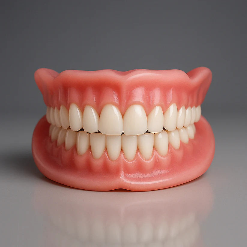 Ends Today: 60% OFF! ⏰pryxo™ Medical Full Denture with Strong Suctiond Custom-Fit Full Functional Dentures🦷Obtain American Dental Association (ADA) Certification