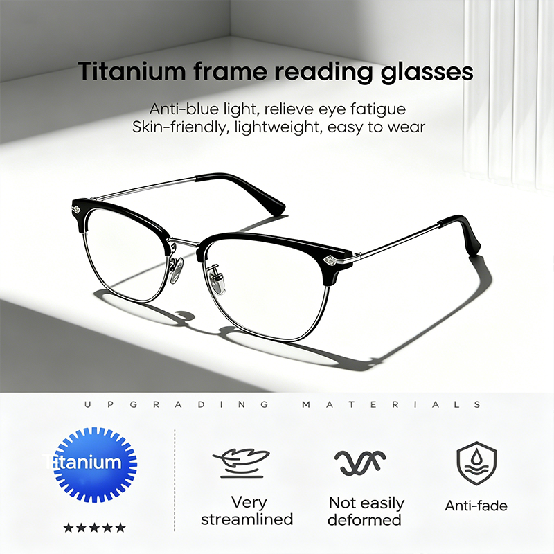 👓 HD Reading Glasses for Men Women, Anti-Blue Light UV Protection, Lightweight Comfortable Eyeglasses for Office Work, Travel & Daily Use👀