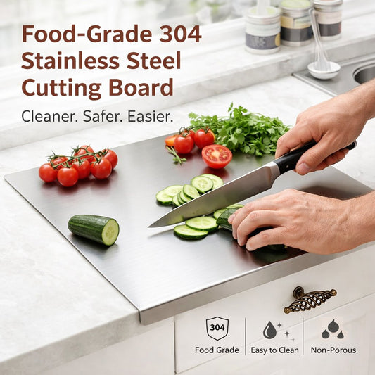 Stainless Steel Cutting Board– The Cleaner, Stronger Upgrade Your Kitchen Needs