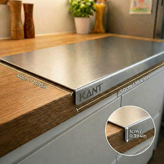 🔥LAST DAY⚡50K+ SOLD!🎁Stainless Steel Countertop Chopping Board