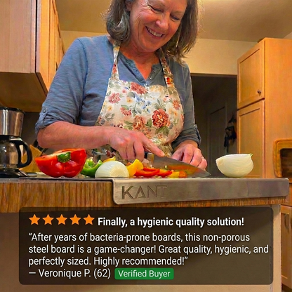 🔥LAST DAY⚡50K+ SOLD!🎁Stainless Steel Countertop Chopping Board