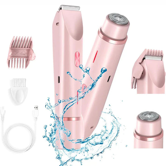 QIAWI™ Pro | 2-in-1 Women's Electric Shaver - Waterproof